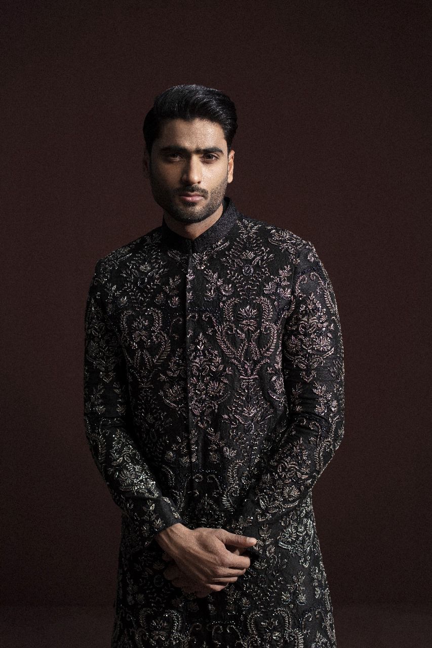 BCW 42 Fahad Hussain Black Uniquely Shine Sherwan