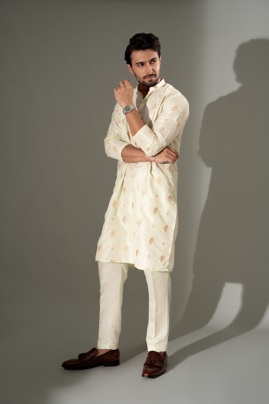 PISTACHIO GREEN KURTA PAJAMA