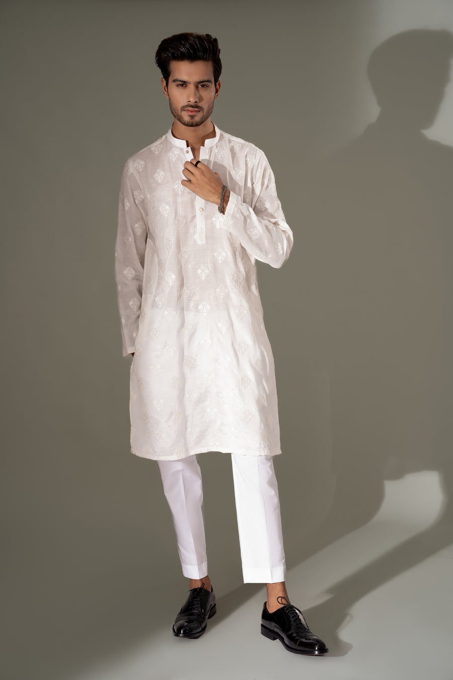 IVORY KURTA PAJAMA